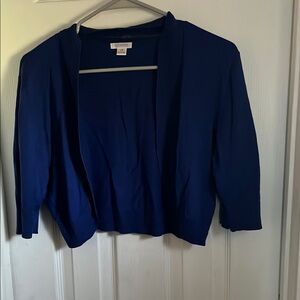 Xhilaration Royal Blue Knit Top